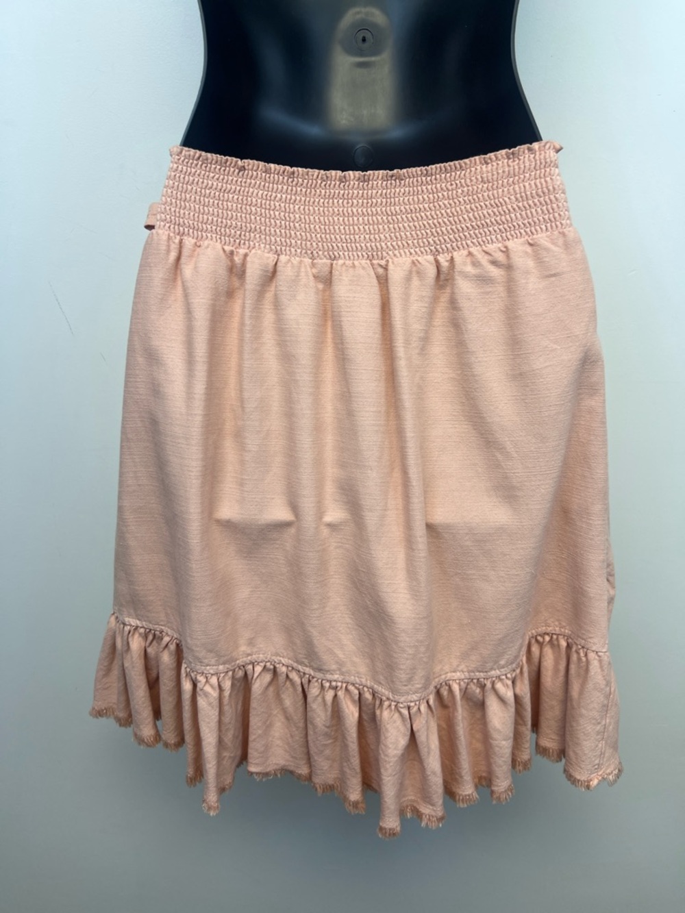 Anthropologie Pilcro Women's Chic Flirty Peach Nettie Ruffle Tie Skirt Size XSP - Picture 14 of 16